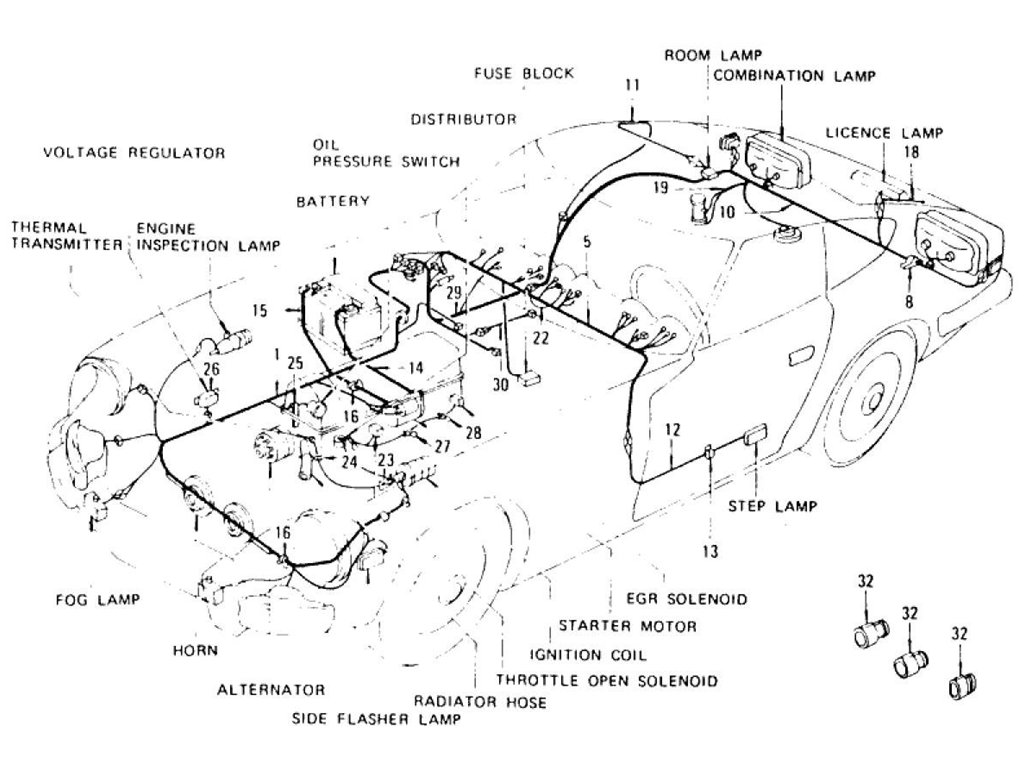 Datsun Z Wiring  To Jul