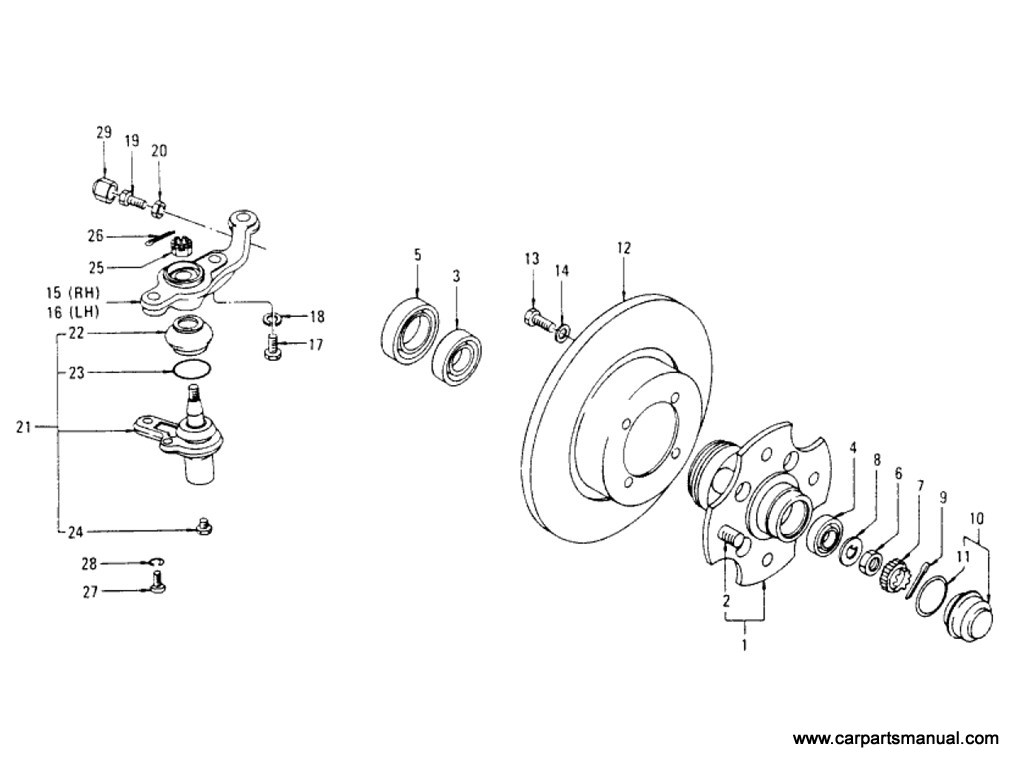 Front Axle Parts
