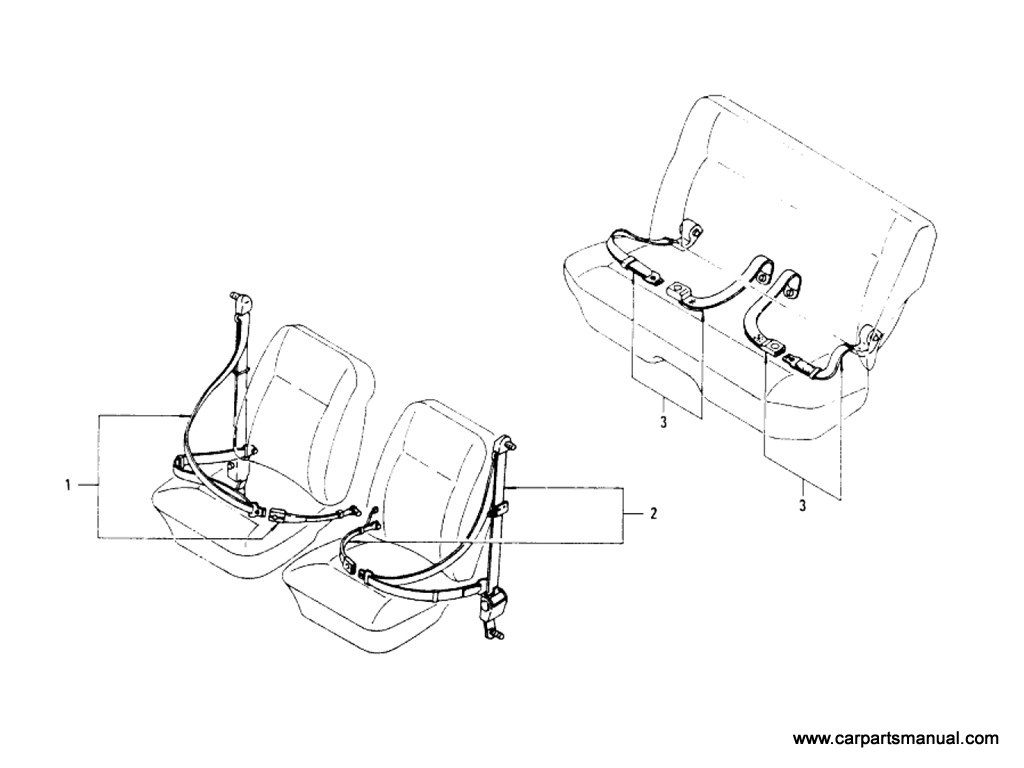 Seat Belt (Sedan)