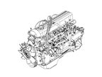 Engine Assembly w/Clutch