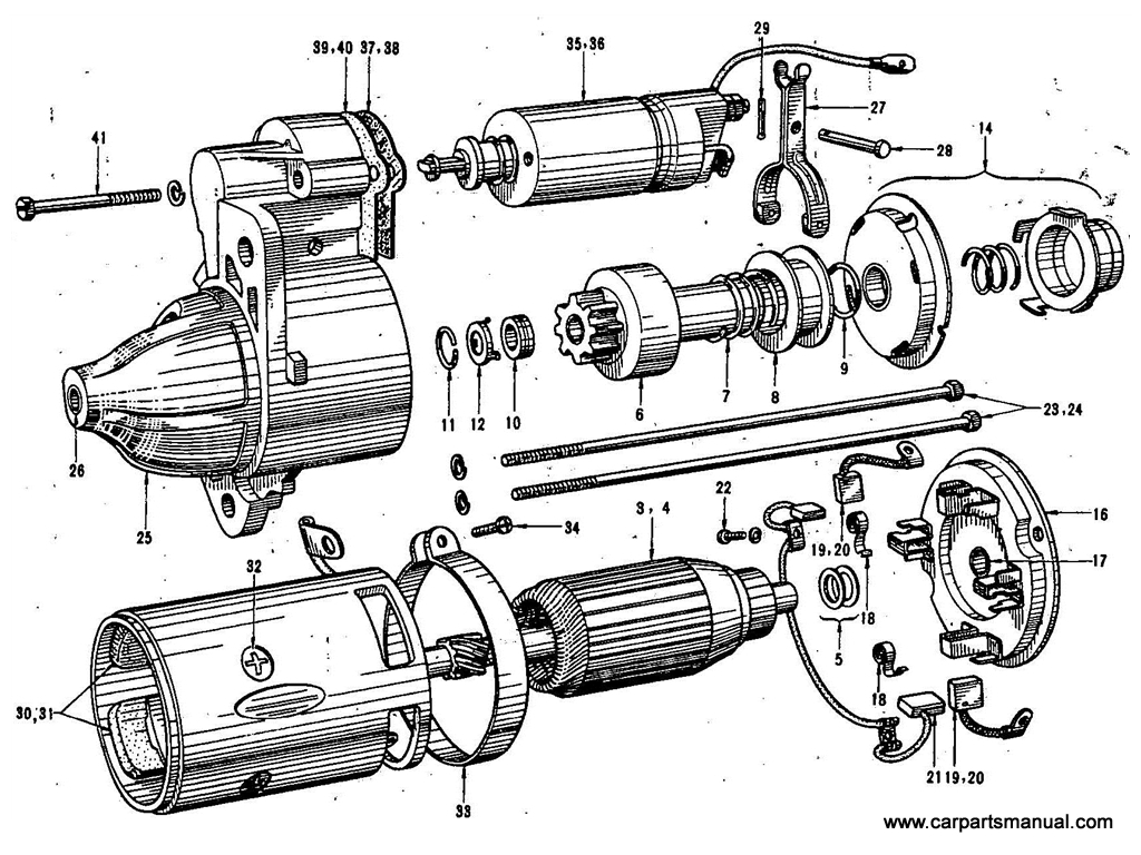 Starter Motor (Hitachi)