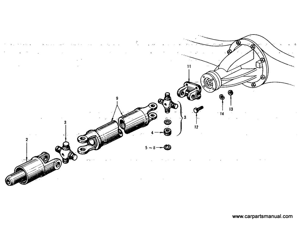 Propeller Shaft (From Oct-'65)