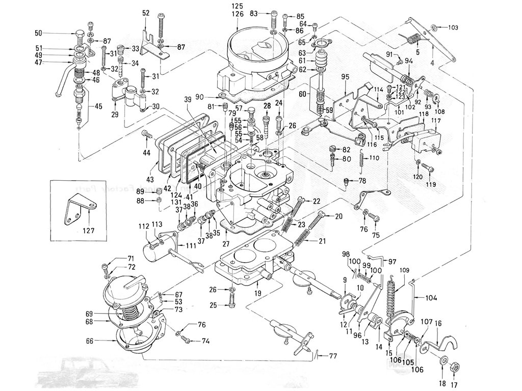 1967-1972 Details about   Royze DA-1K Hitachi Carburetor Tune Kit Fits Nissan 510 521 P/U
