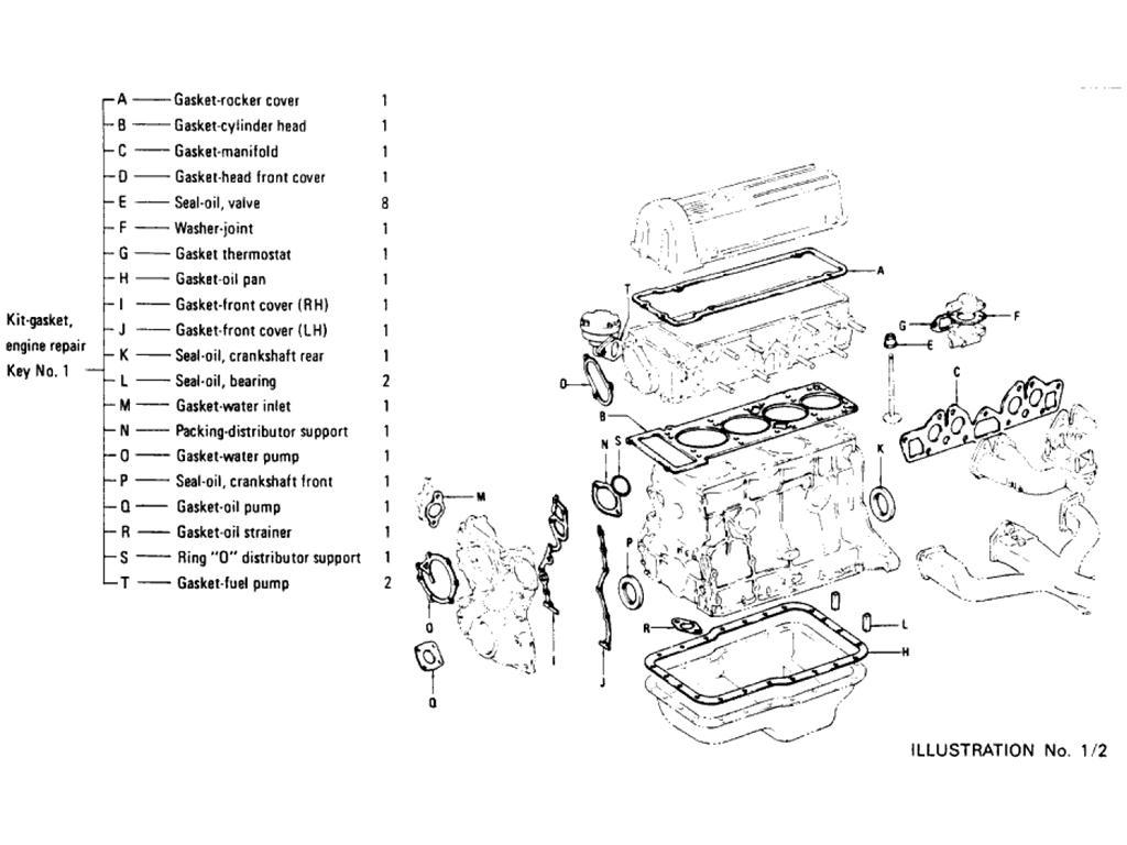 Engine Repair Gasket Kit (L16)