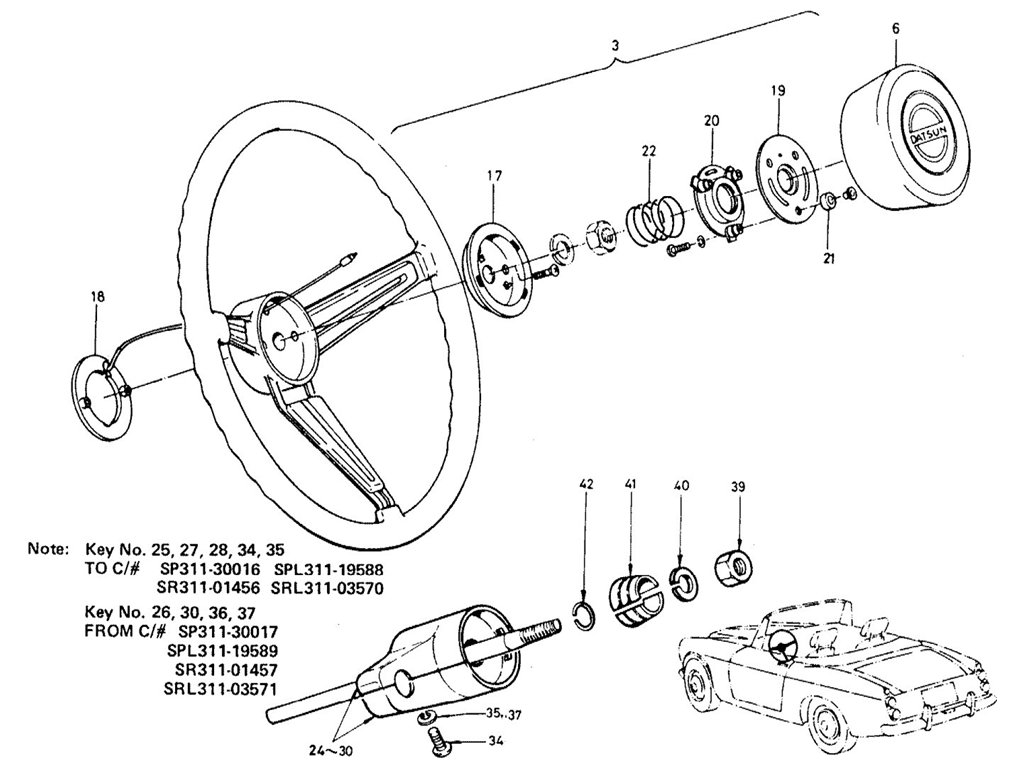 Steering Wheel (1968-70)